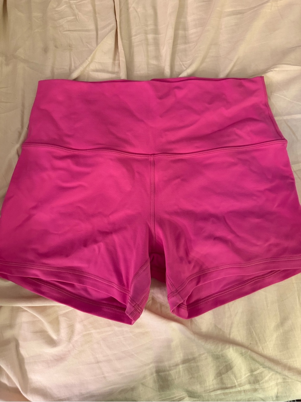 Lululemon High-Waist Women's Athletic Shorts - Hot Pink